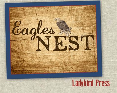 word for eagles nest.